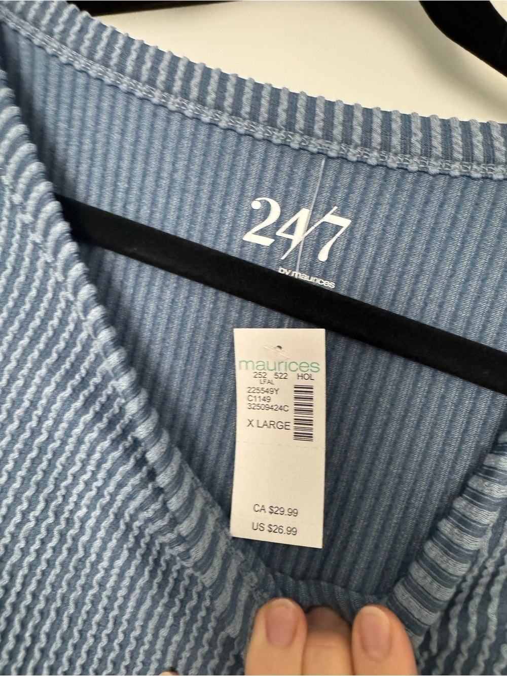Maurices Ribbed Long-Sleeve - Picture 4 of 4